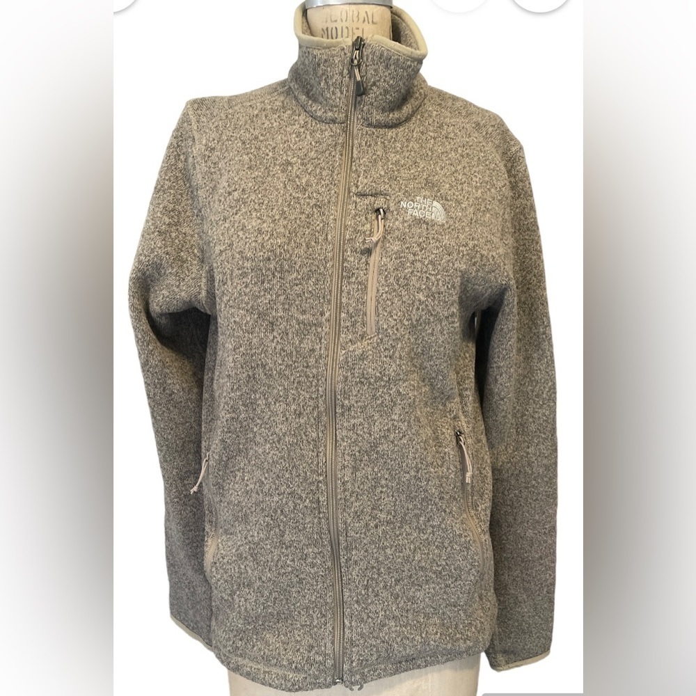 The North Face Full Zip  Fleece Grey Men's Sz S/P